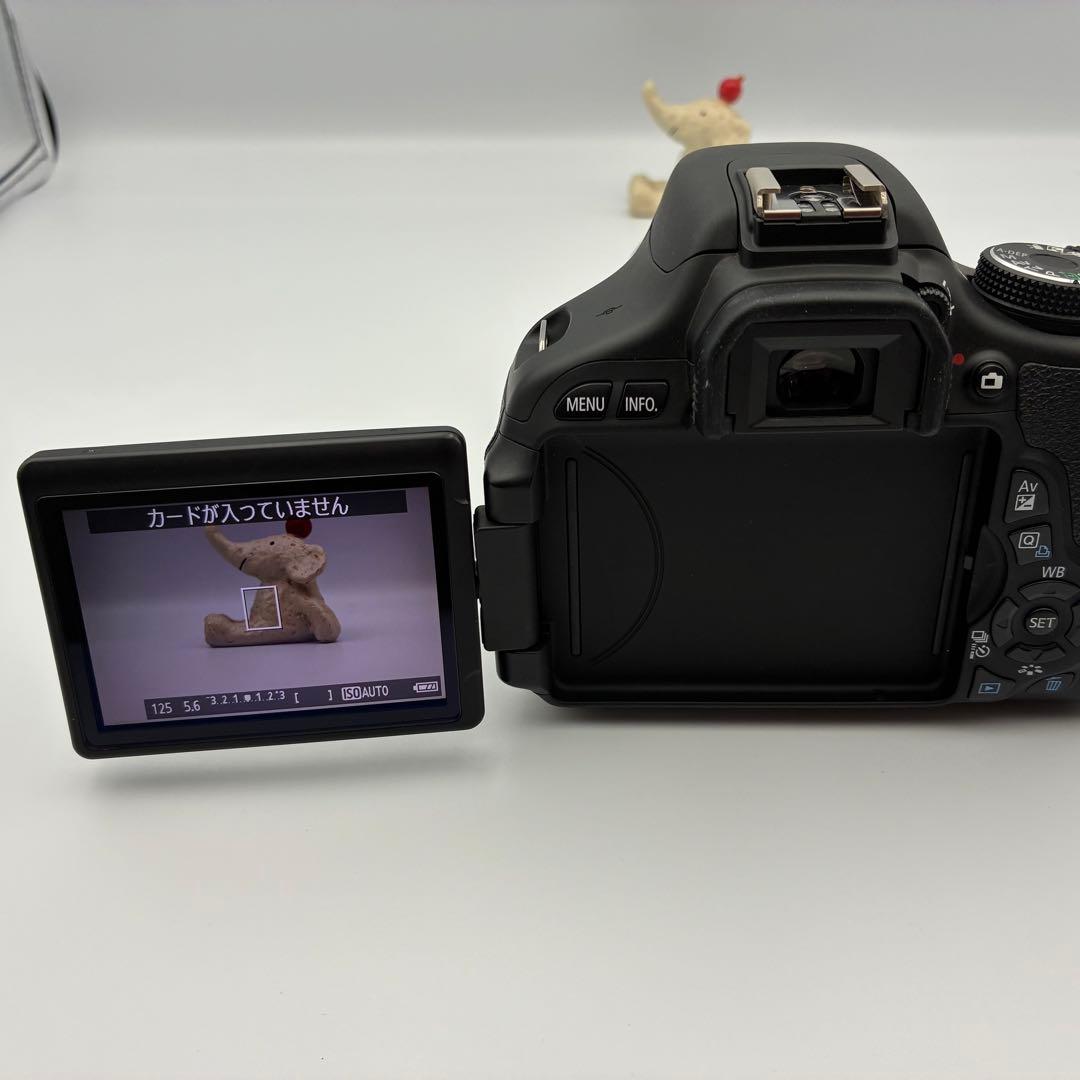 美品★ Canon EOS Kiss X5 レンズキット デジタル一眼 自撮り