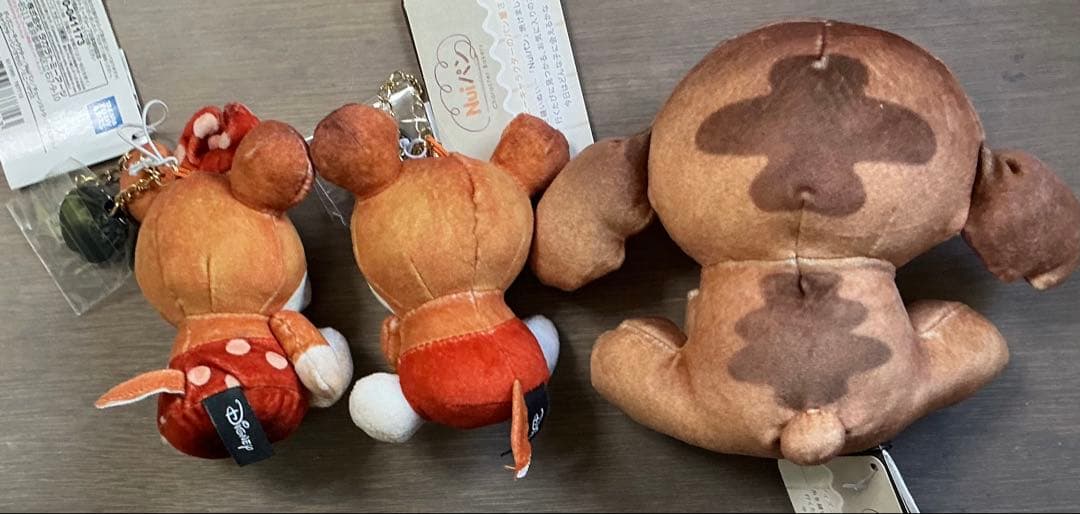 ディズニーキャラクターNuiパン　ミッキー&ミニー&スティッチ