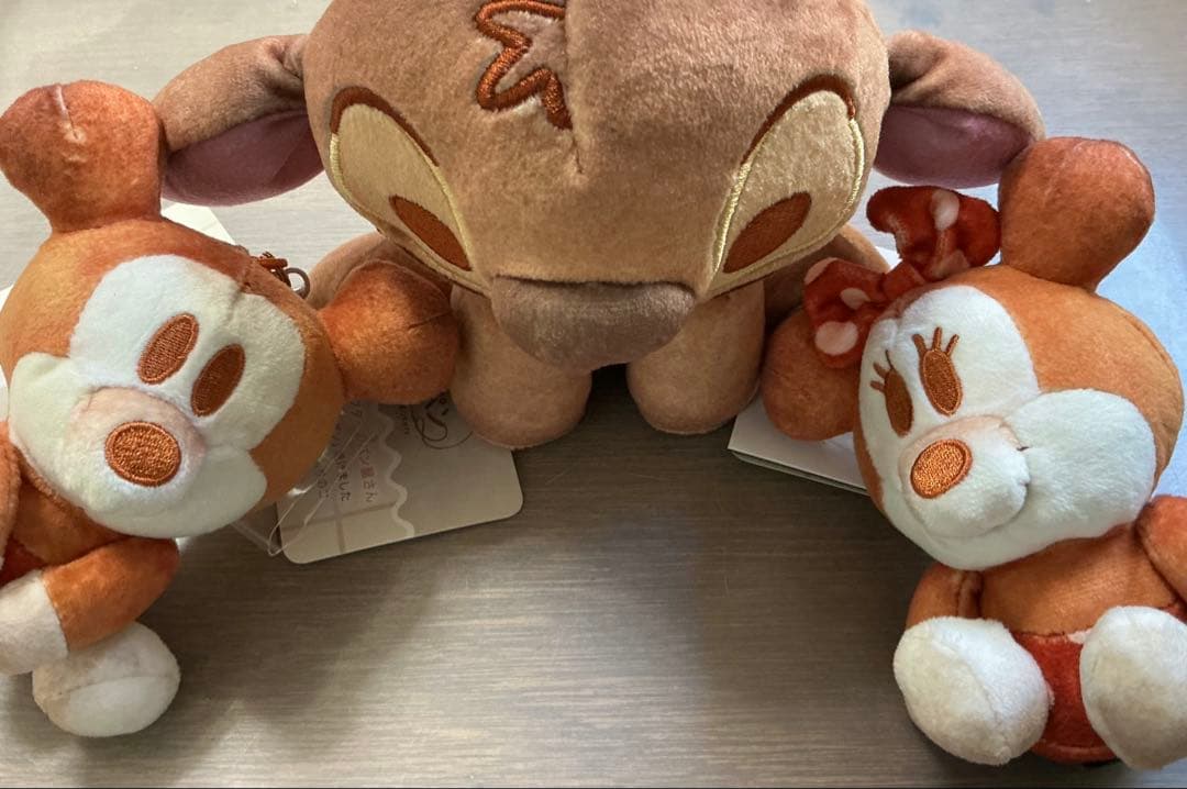 ディズニーキャラクターNuiパン　ミッキー&ミニー&スティッチ