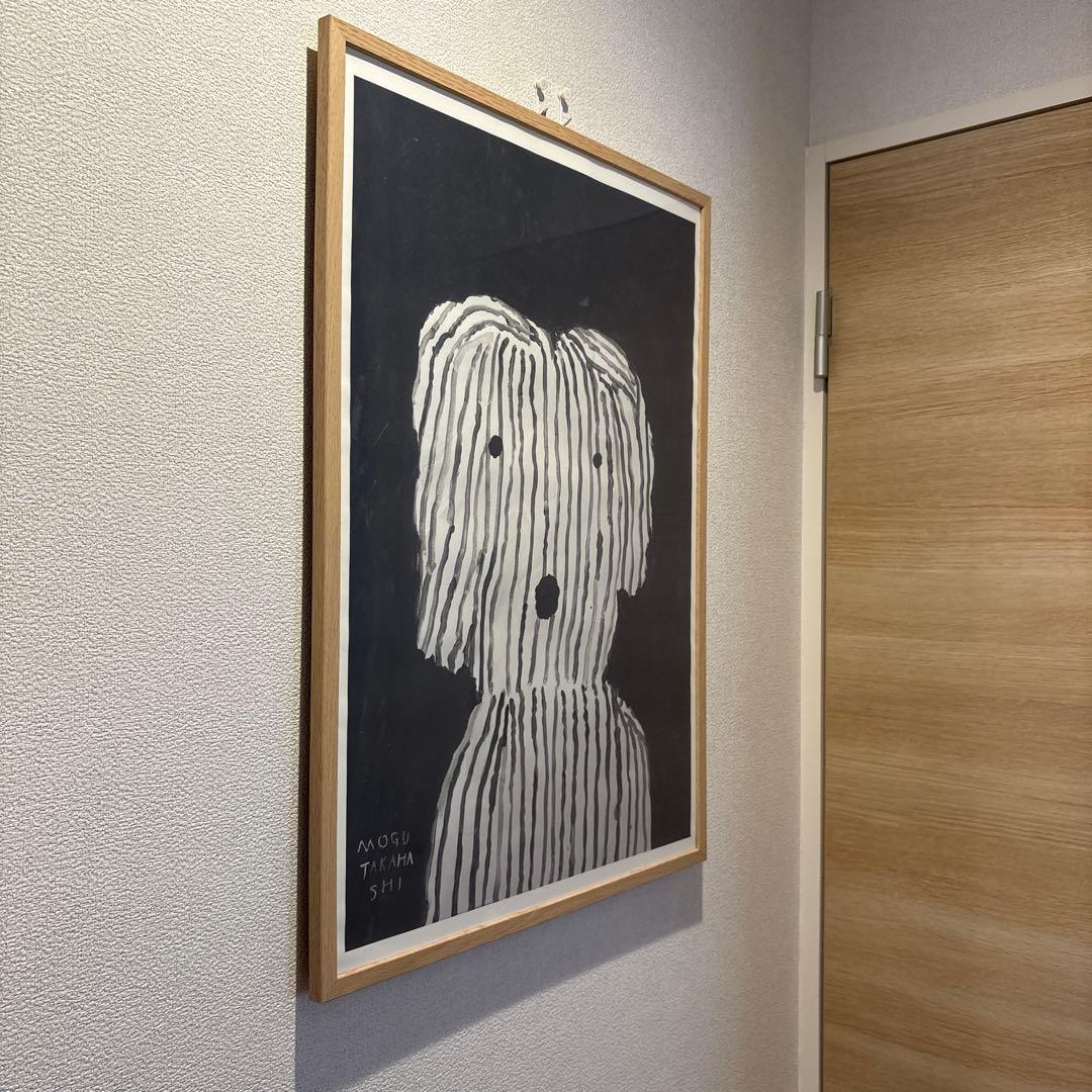 Mogu Takahashi 犬の絵海外輸入ポスター