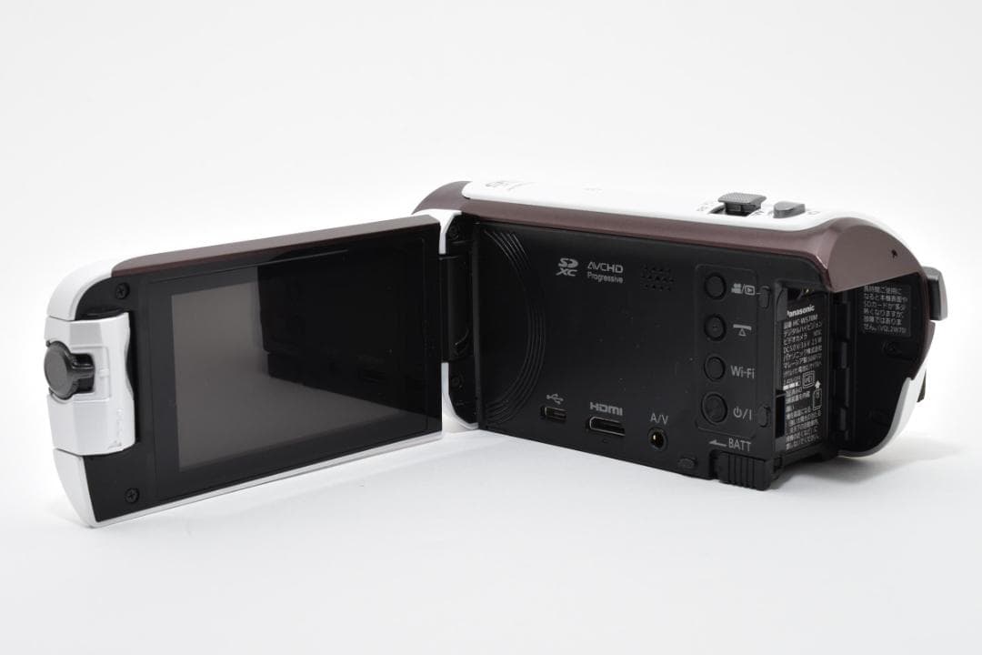 【美品】Panasonic ビデオカメラ HC-W570M　ホワイト　動作確認済