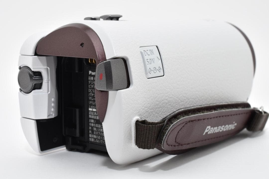 【美品】Panasonic ビデオカメラ HC-W570M　ホワイト　動作確認済