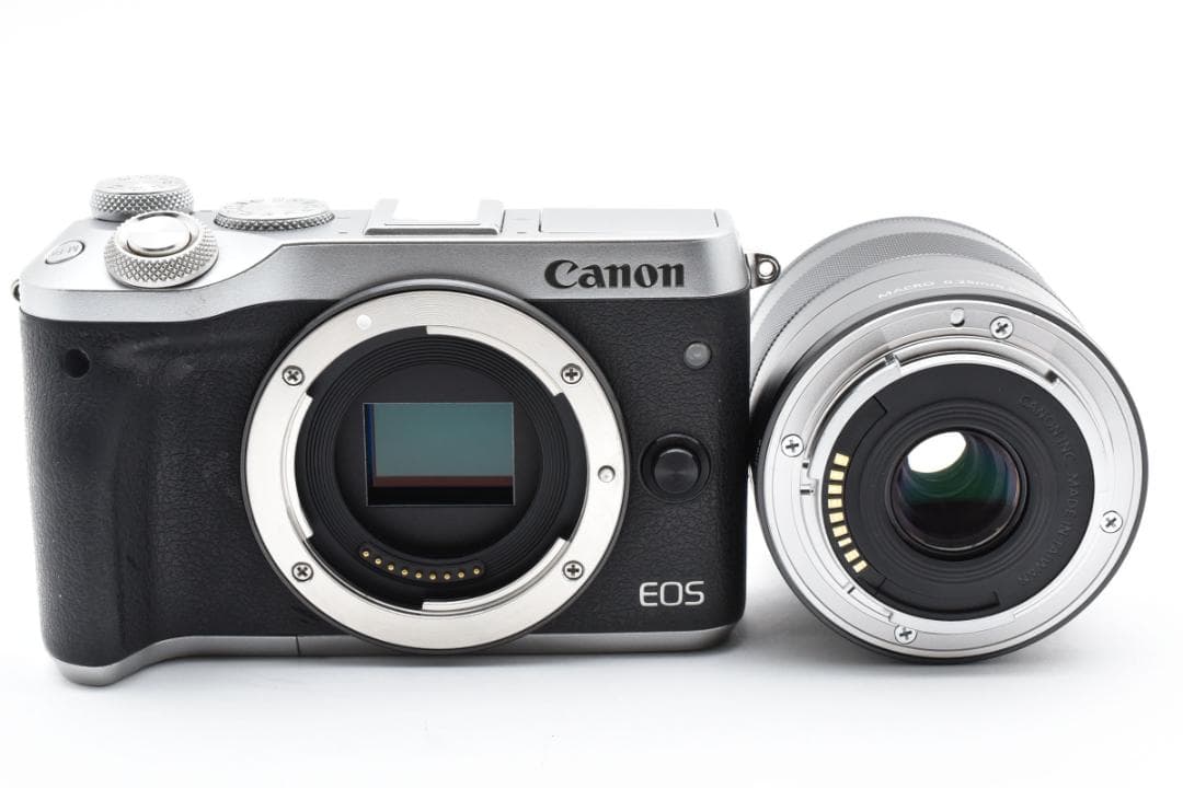 Canon EOS M6 ミラーレス一眼カメラ 18-55mm レンズセット
