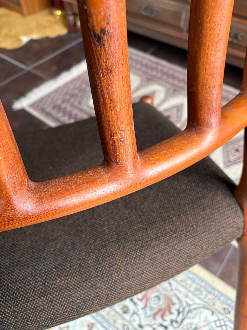 ③J.L. Møllers JLモラー　北欧ヴィンテージチェア　チーク材　NZ