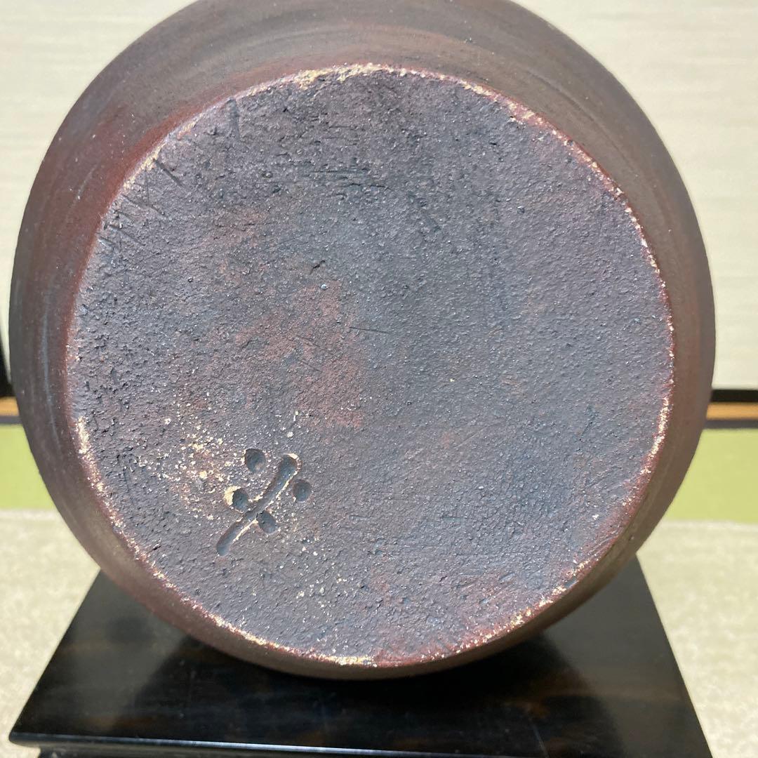 備前壺　花入　花瓶　壺 置物 骨董品　アンティーク