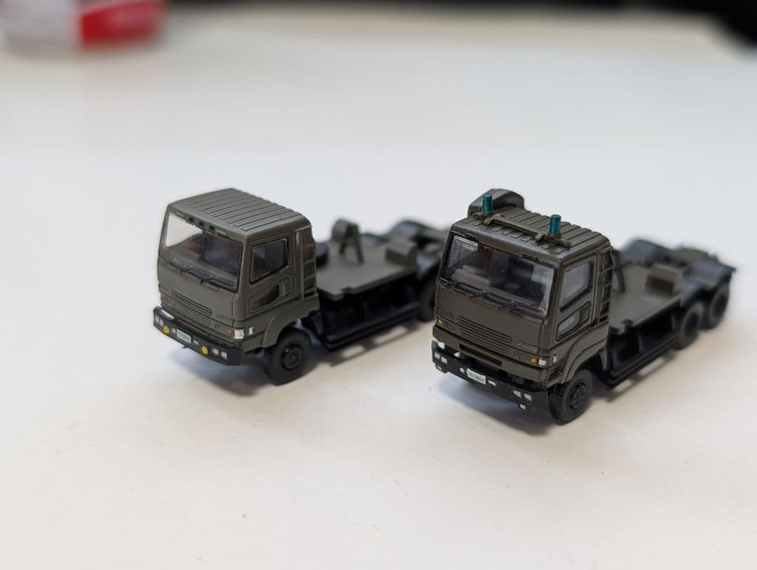 t*i様 トミーテック　トレーラーコレクション　改造　 　74式　トラクタ　ハイ