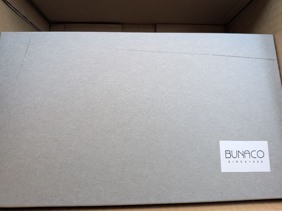 【新品】BUNACO 木製ティッシュボックス 円筒形