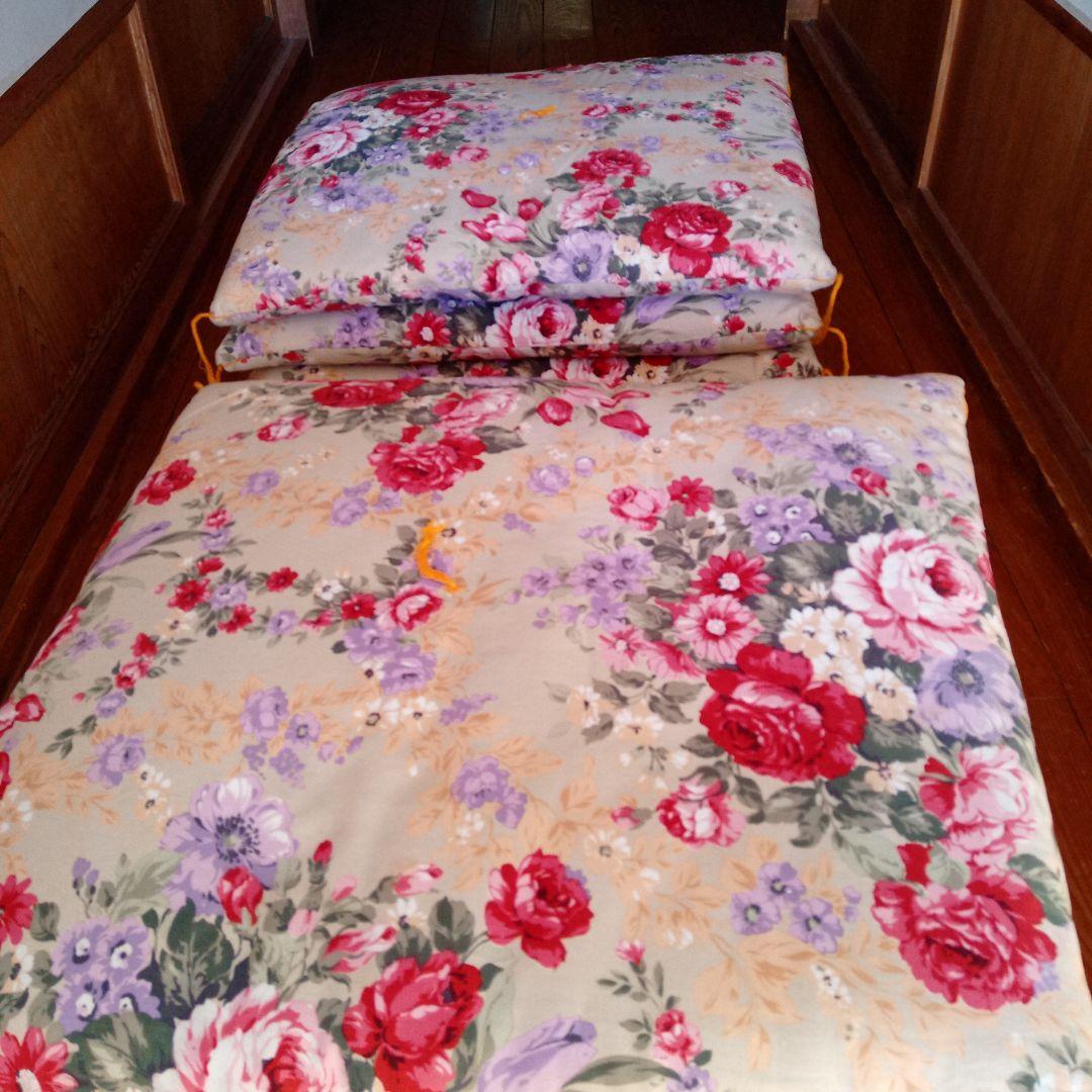 花柄座布団 10枚セット