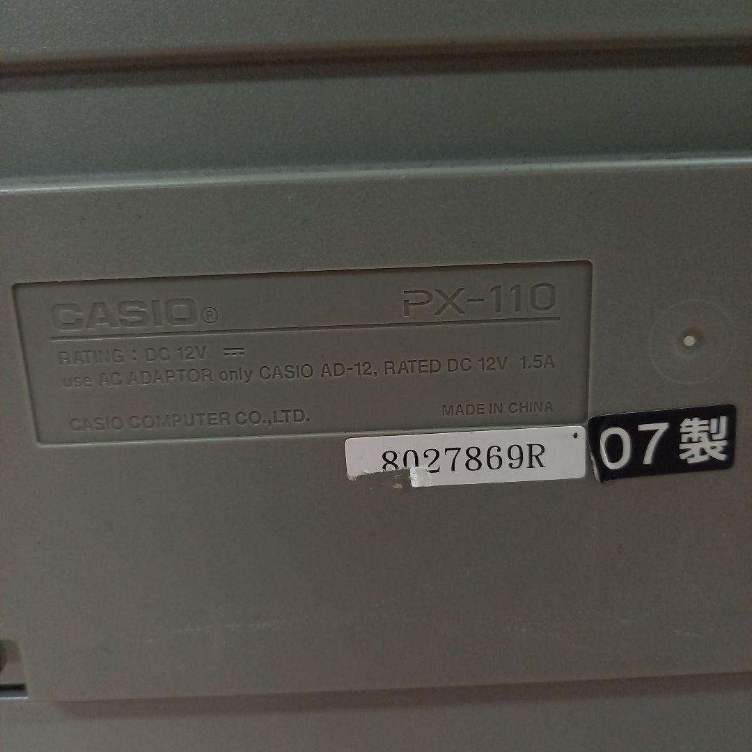CASIO 88鍵 電子ピアノ Privia PX-110 ジャンク品