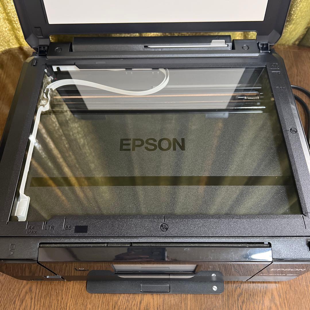 【ジャンク品】EPSON EP-807AB プリンター 純正インク4本つき