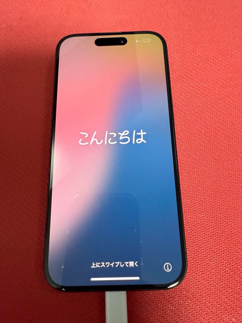 ジャンク iPhone 15 Pro 256GB スペースブラック 本体