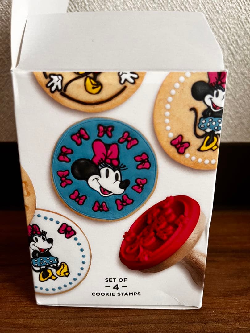ミッキー　ミニー　クッキースタンプ 4個セット