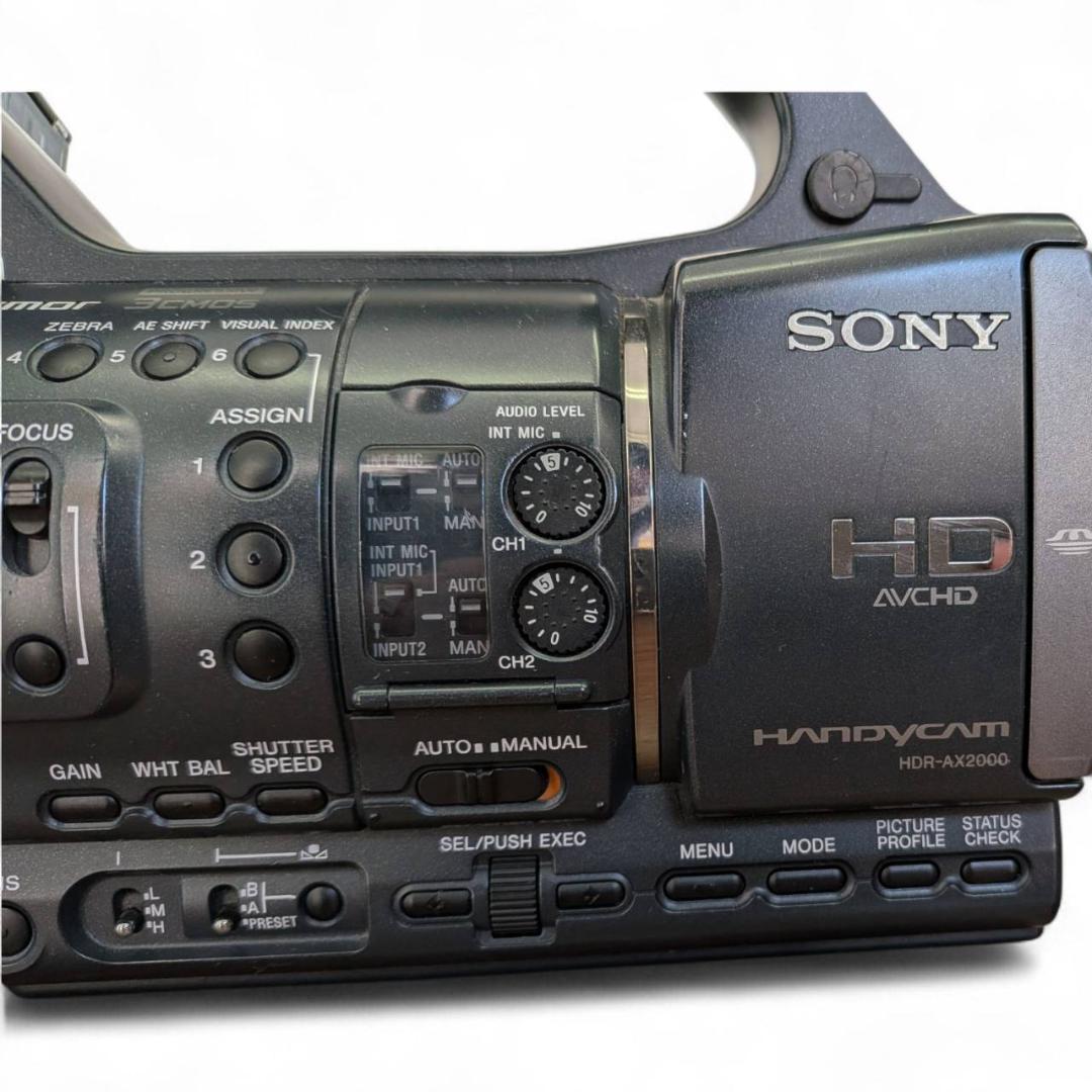 SONY ソニー HD ビデオカメラ HDR AX2000 業務用ビデオカメラ