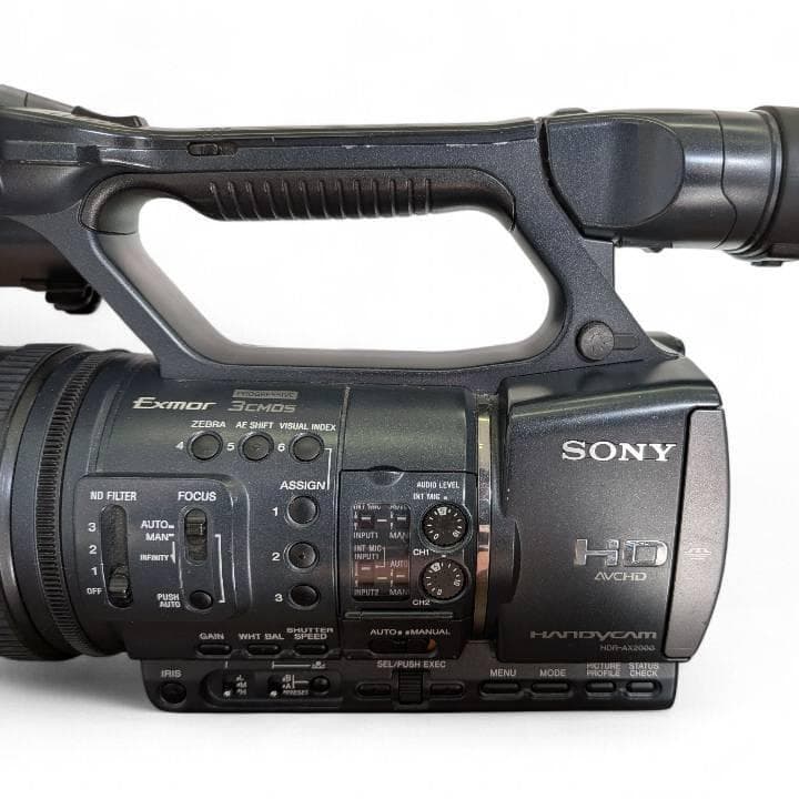 SONY ソニー HD ビデオカメラ HDR AX2000 業務用ビデオカメラ