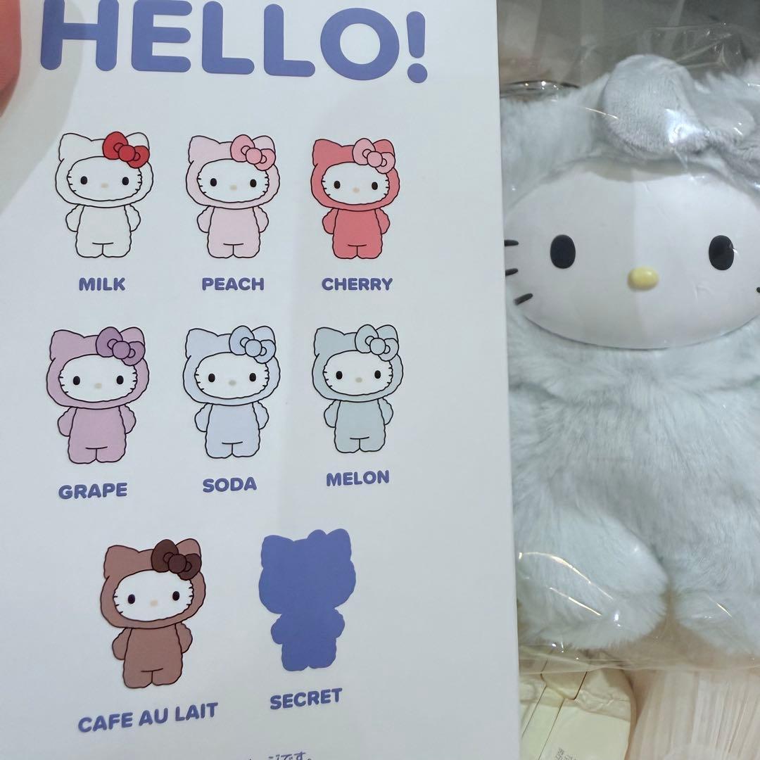 sanrio house フラッフィー ハローキティ チャーム メロン