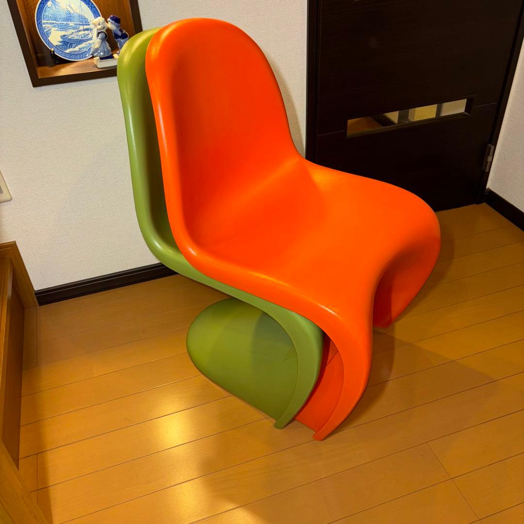 パントンチェア リプロダクト デザイナーズチェア 北欧 2脚セット 送料込み