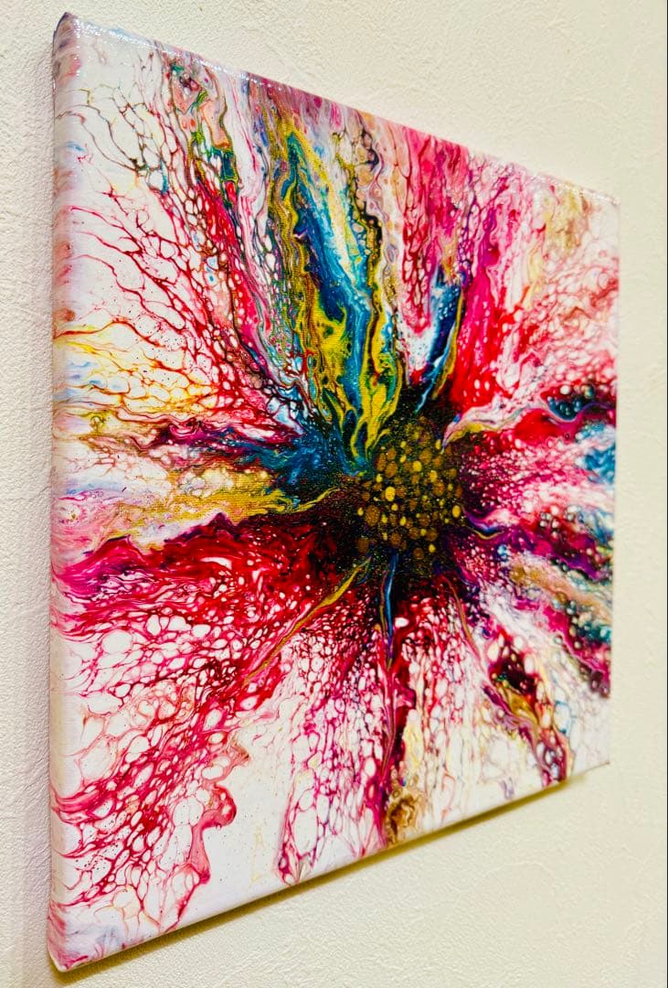 原画 抽象画 【 命の鼓動 - Pulse of Life - 】