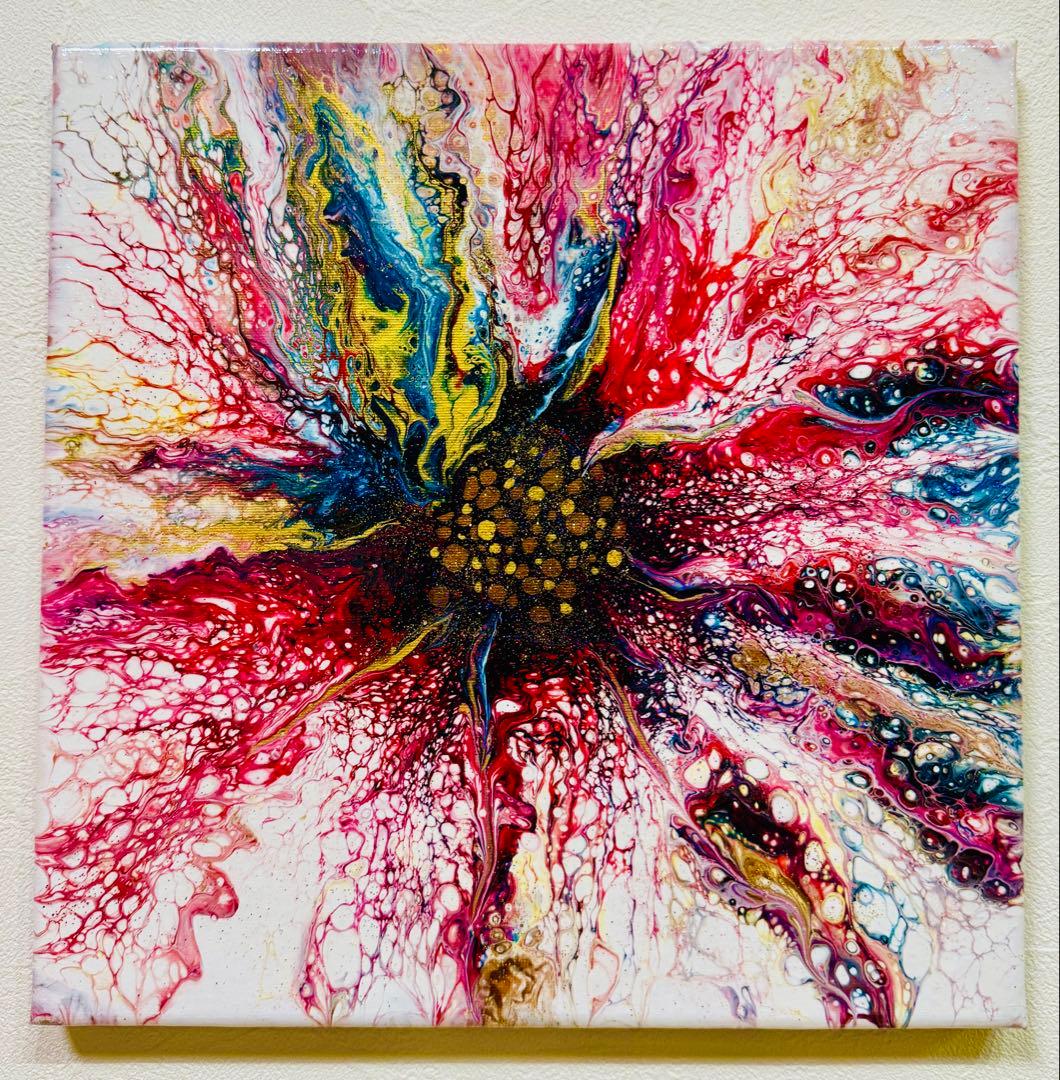 原画 抽象画 【 命の鼓動 - Pulse of Life - 】