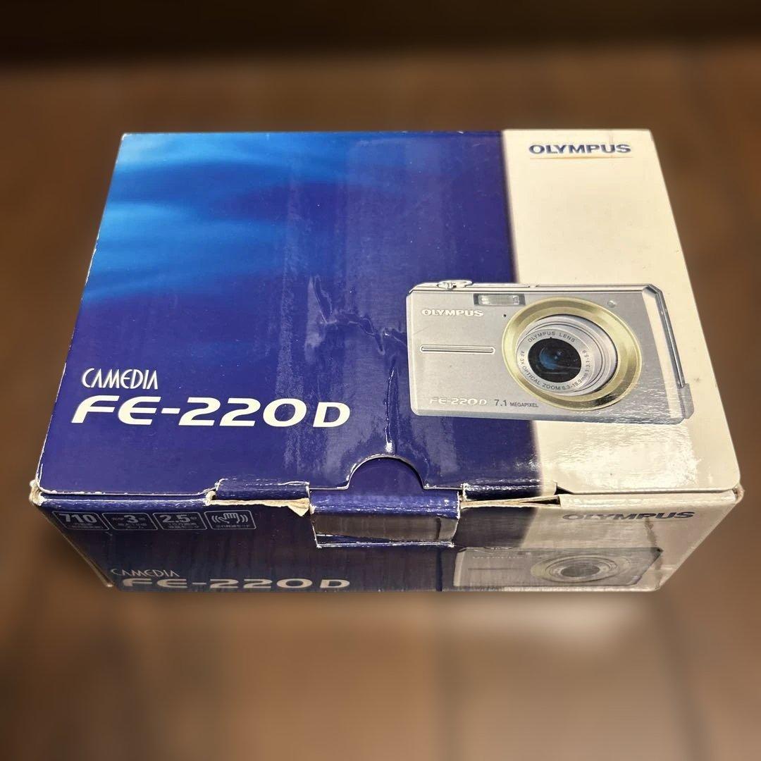 OLYMPUS FE-220D コンパクトデジタルカメラ　カメラなし