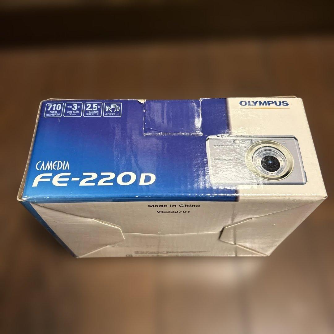 OLYMPUS FE-220D コンパクトデジタルカメラ　カメラなし
