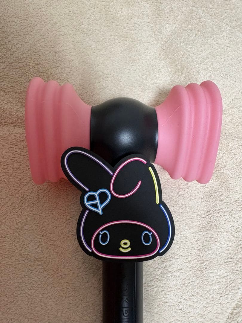 1回使用　新型BLACKPINK ペンライト マイメロ ライトスティックリング付