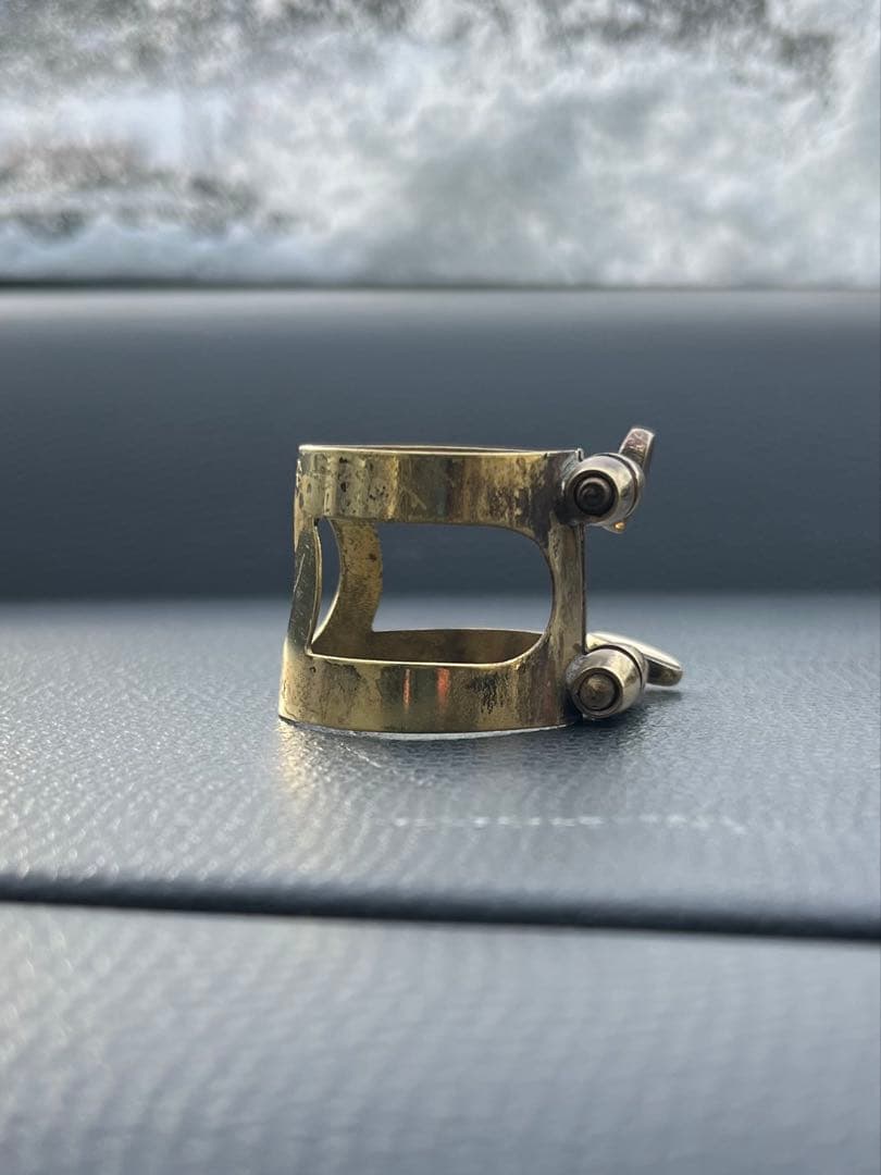 【Small IN】セルマー ビンテージ・リガチャー アルトサックス