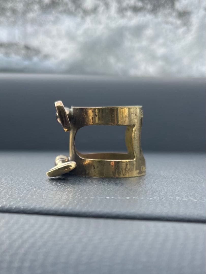 【Small IN】セルマー ビンテージ・リガチャー アルトサックス