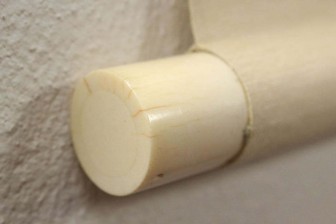 No5792 掛軸　松浦満　菖蒲図　絹本着色　合箱/畳箱　花鳥　送料無料