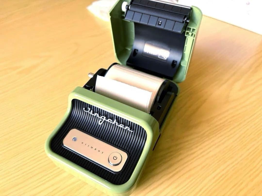 【新品】NIMBOT B21 スマートラベルプリンター 本体（グリーン）