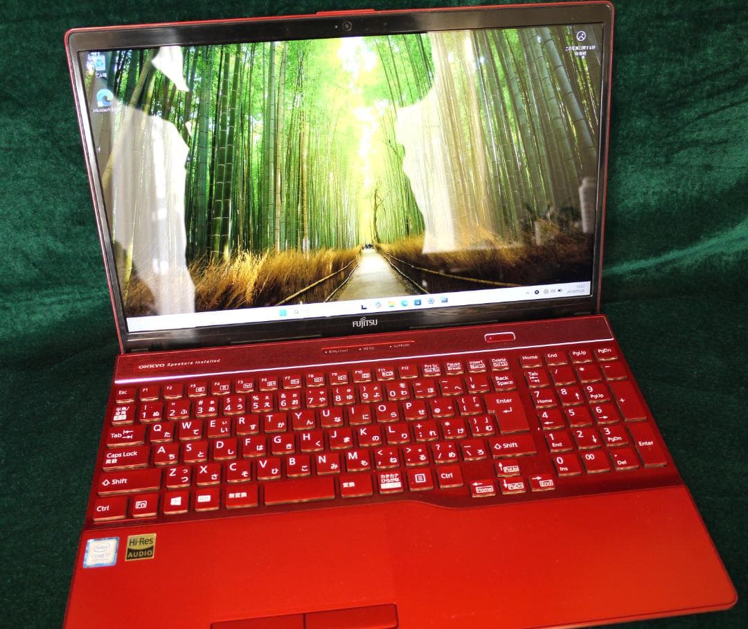 ノートパソコン　富士通AH53/C2