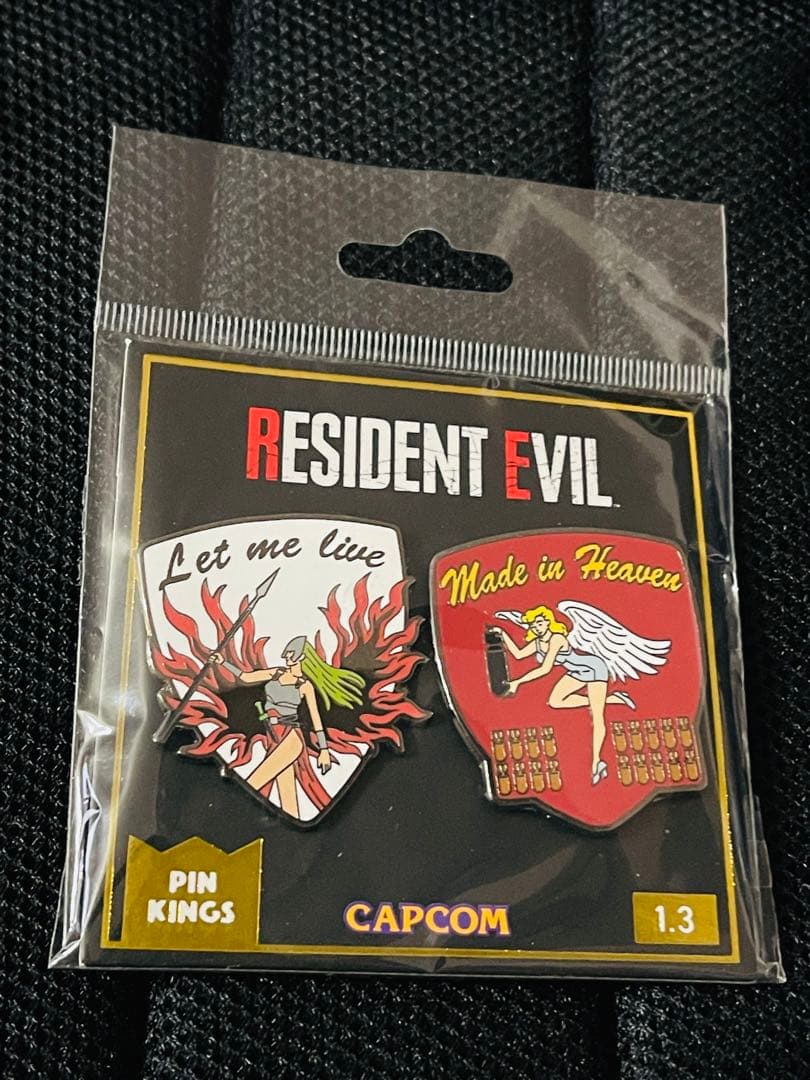 Resident Evil ピンバッジセット 1.2 1.3 ギフト