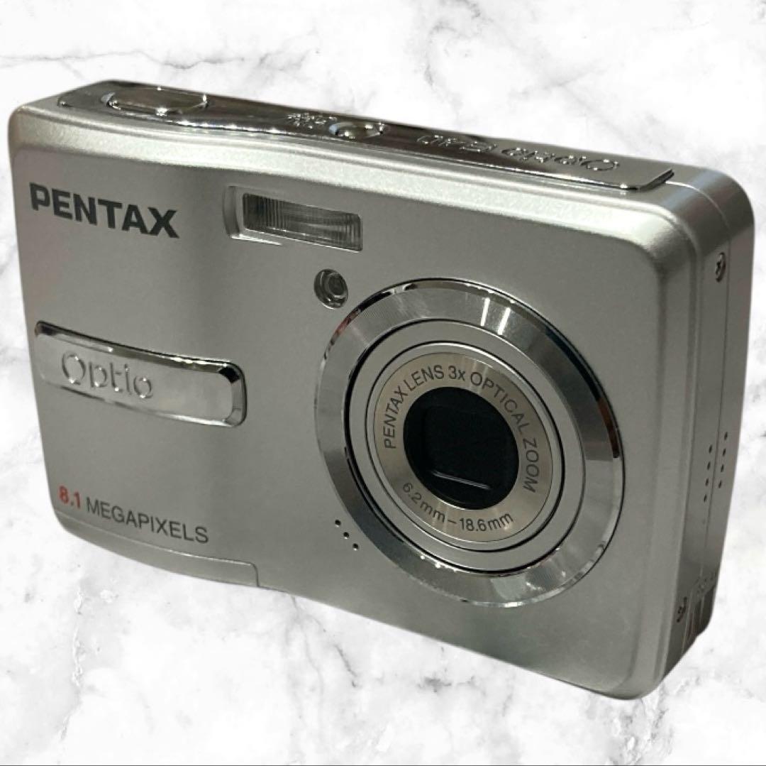 【希少】PENTAX Optio E40 8.1メガピクセル 単三電池