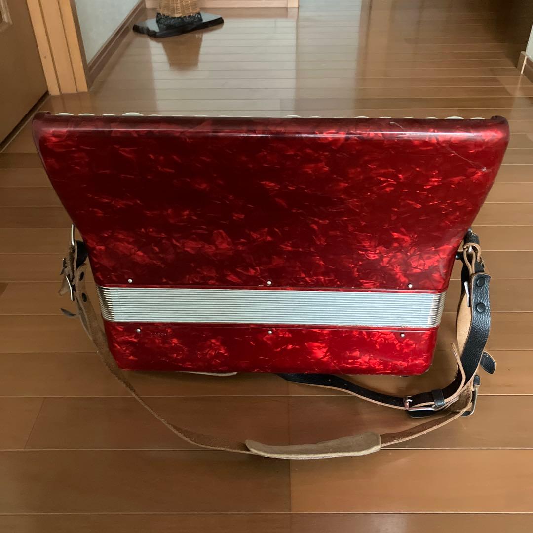 YAMAHA アコーディオン 赤
