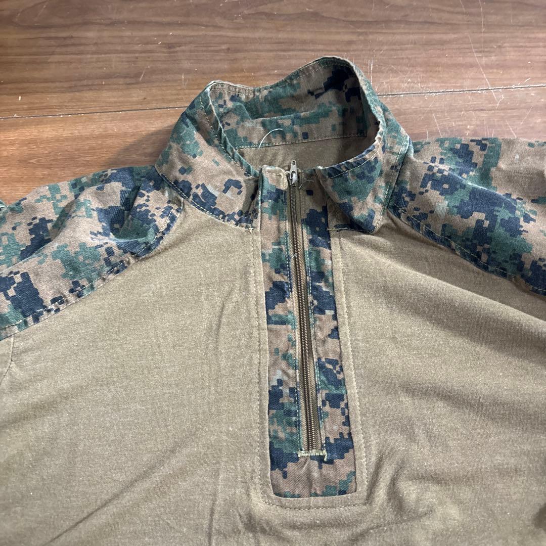 米軍　実物　FR COMBAT SHIRT WOODLAND MEDIUM ②