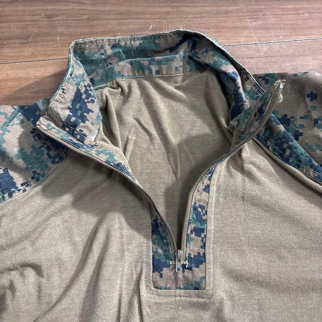 米軍　実物　FR COMBAT SHIRT WOODLAND MEDIUM ②