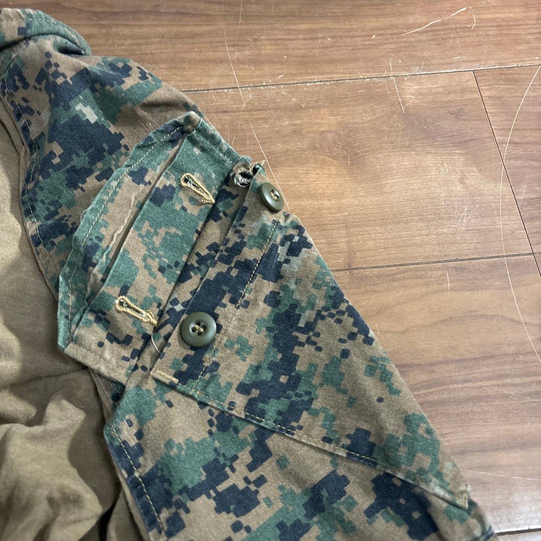 米軍　実物　FR COMBAT SHIRT WOODLAND MEDIUM ②