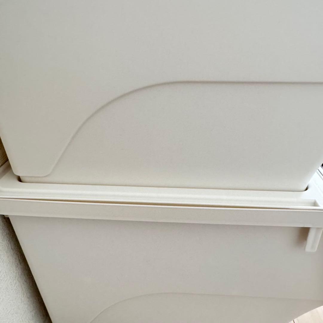 収納ボックス フタ付き 前開き ワイド 深型 3個セット キャスター付き 山善