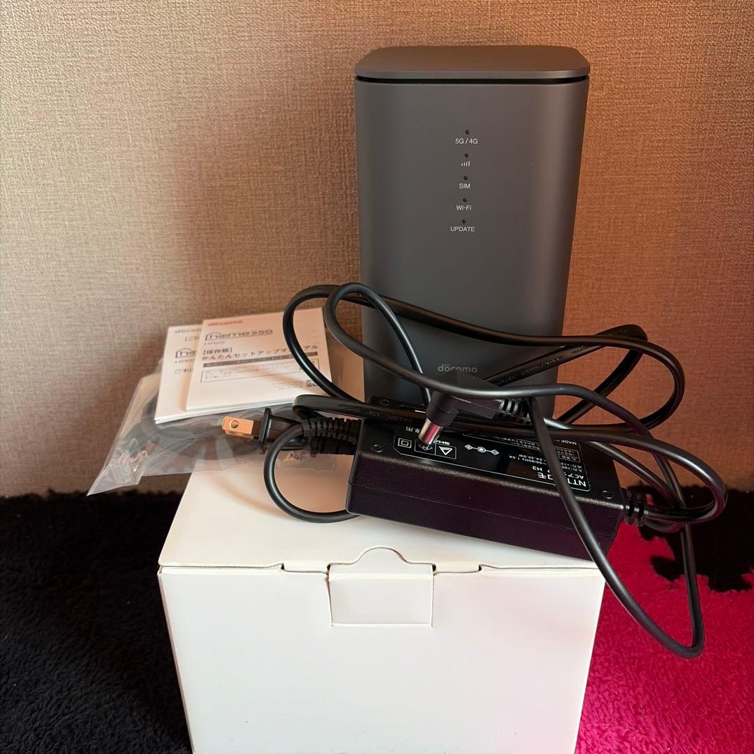 docomo 5Gルーター HR02 未使用品