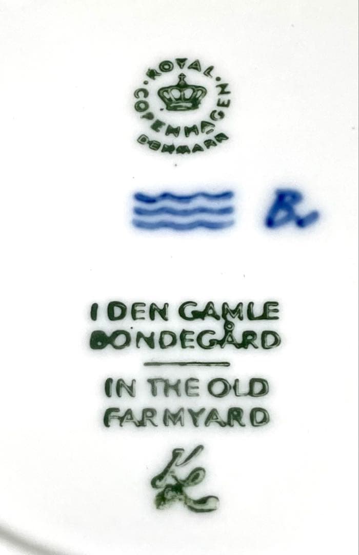 【未使用 2枚】ロイヤルコペンハーゲン イヤープレート 1969年 1970年