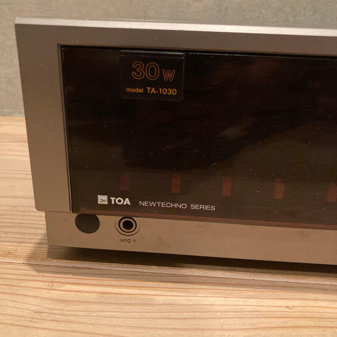 TOA　卓上形アンプ 30W TA-1030