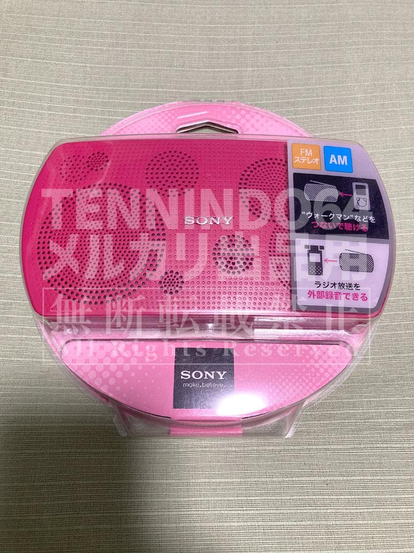 SONY SRF-18(P) ポータブルラジオ 美品