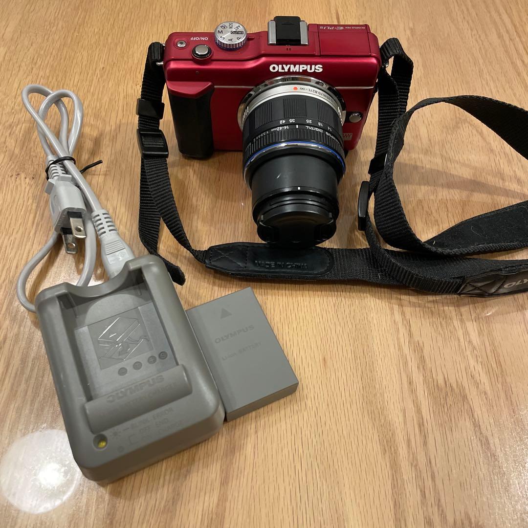 マハール★OLYMPUS PEN E-PL1s 人気のレッド★