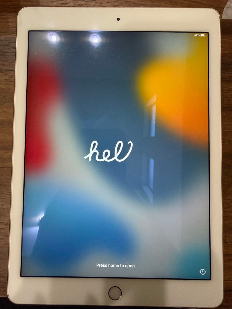 iPad Air 2 64GB ゴールド Wi-Fiモデル 動作確認済み