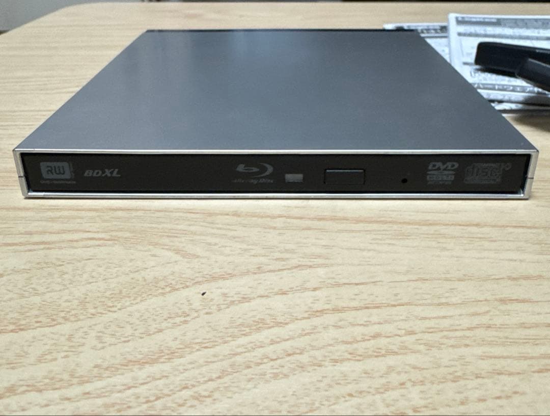 Logitec ポータブルBDドライブ LBDW-PUD6U3MSV