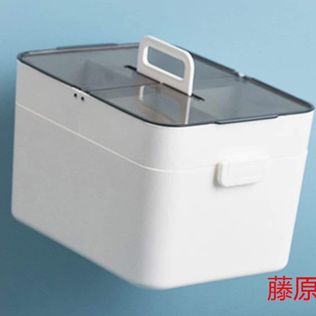 大容量 収納ケース ツールボックス 薬入れ 小物入れ 携帯用 救急医療箱K