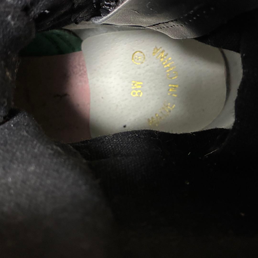 ロスコ ジャングルブーツ 黒 ミリタリー レースアップブーツ 8W ブラック