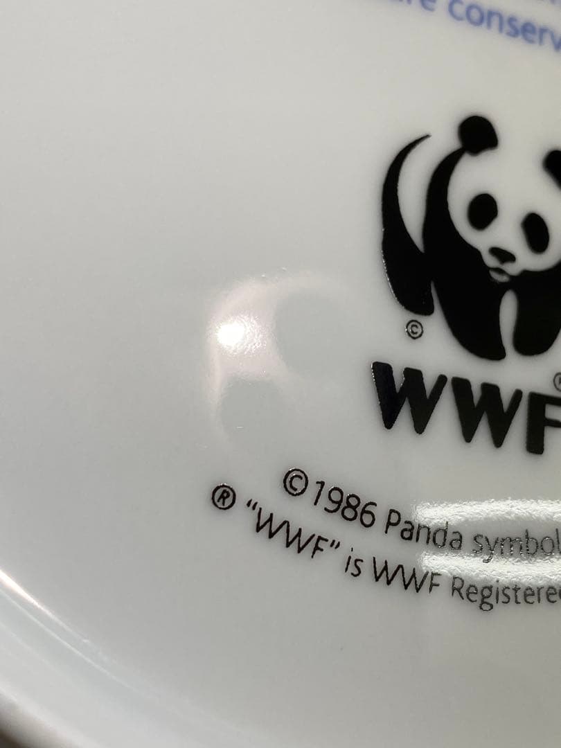 ロイヤルコペンハーゲン　WWFコラボ　2010年　シロクマイヤープレート