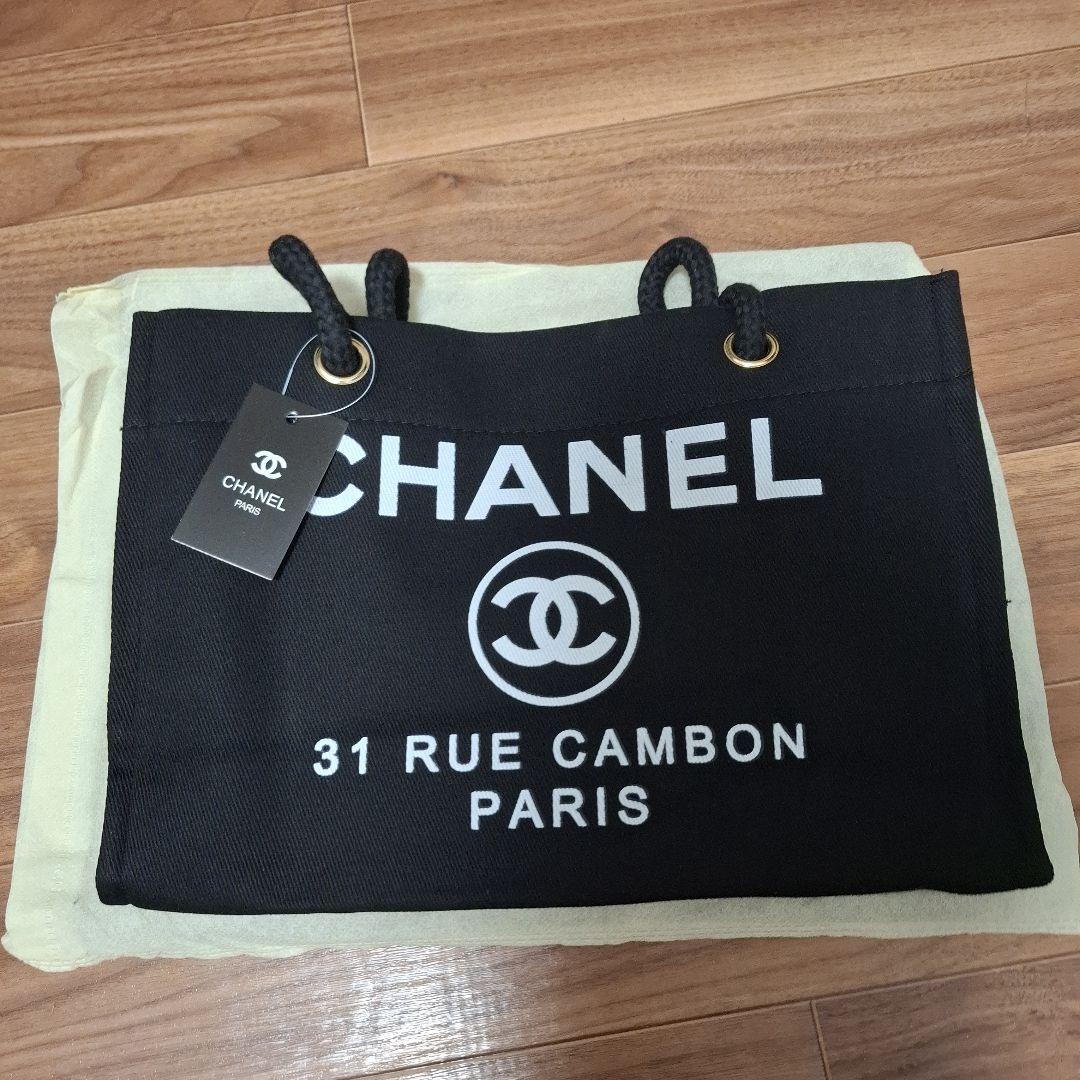 CHANEL CC ロゴ マーク キャンバス ノベルティ 新品未使用 タグ付き