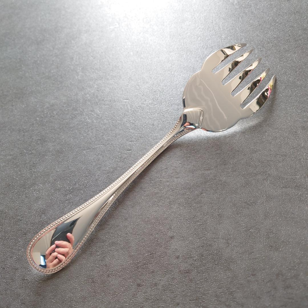 美品 クリストフル パール フィッシュサービング ナイフ フォーク 未開封含む