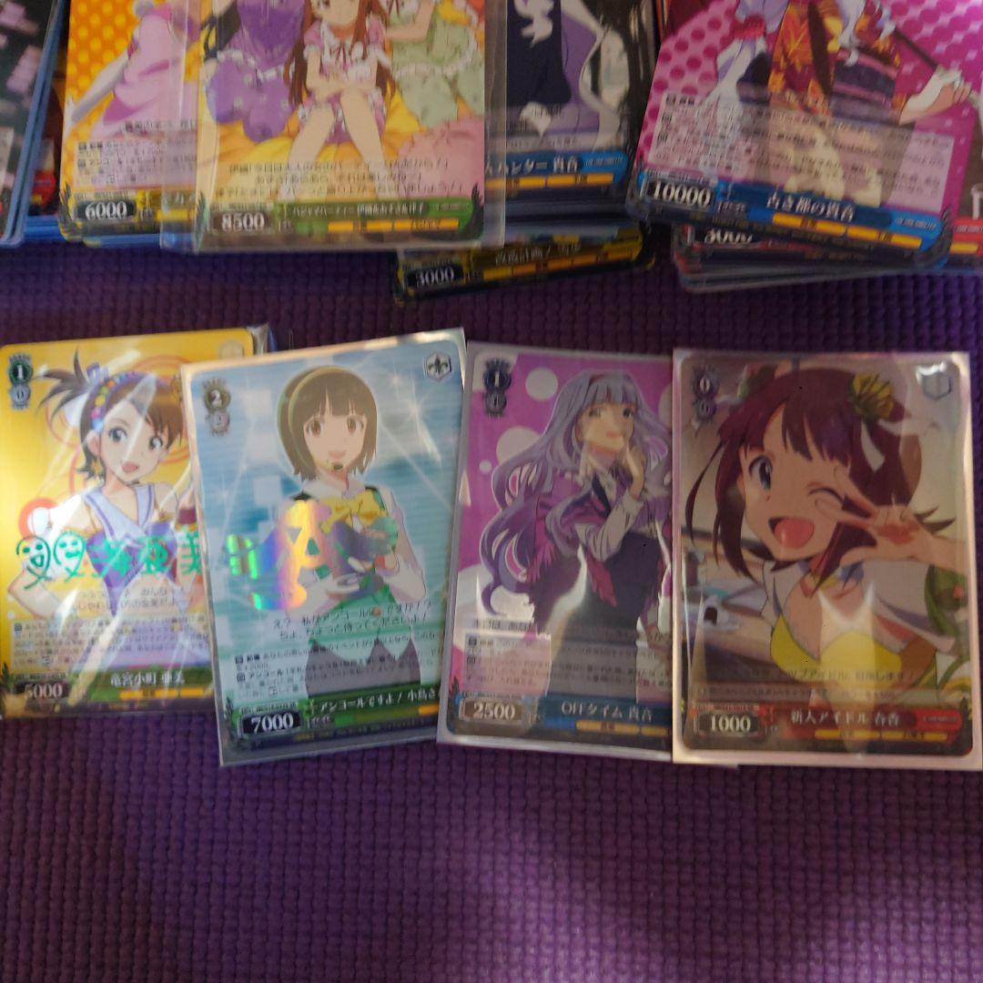 引退品ヴァイスシュヴァルツ　アイドルマスター　デッキ